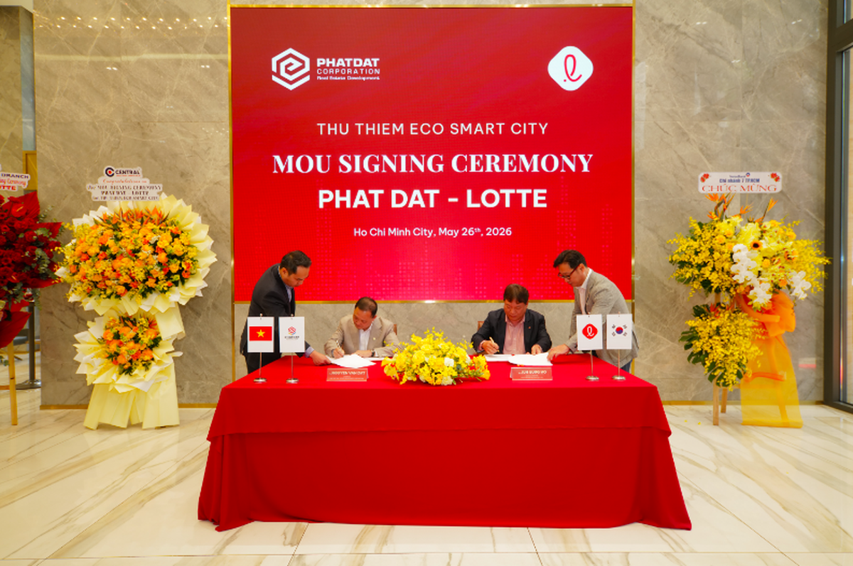 Phát Đạt "bắt tay" Lotte nhằm phát triển dự án tại Khu đô thị mới Thủ Thiêm- Ảnh 1.