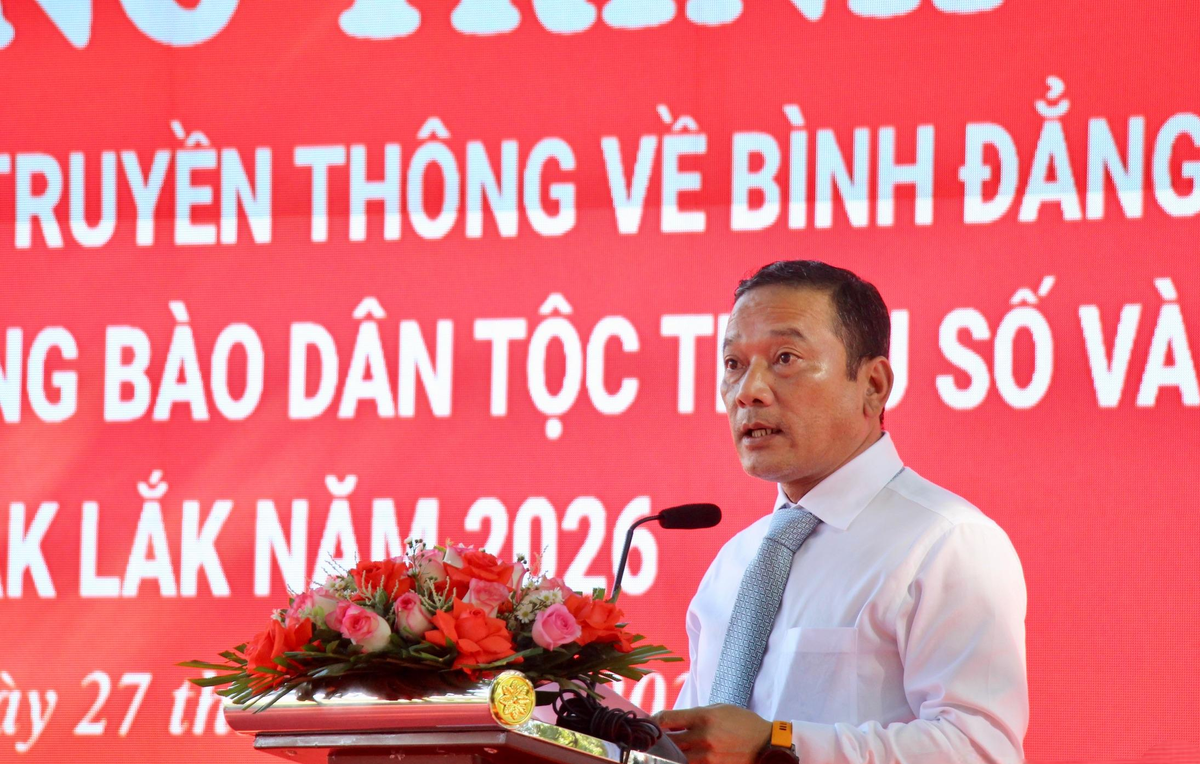 Hội LHPN tỉnh Đắk Lắk phát động Chiến dịch truyền thông về bình đẳng giới- Ảnh 3.