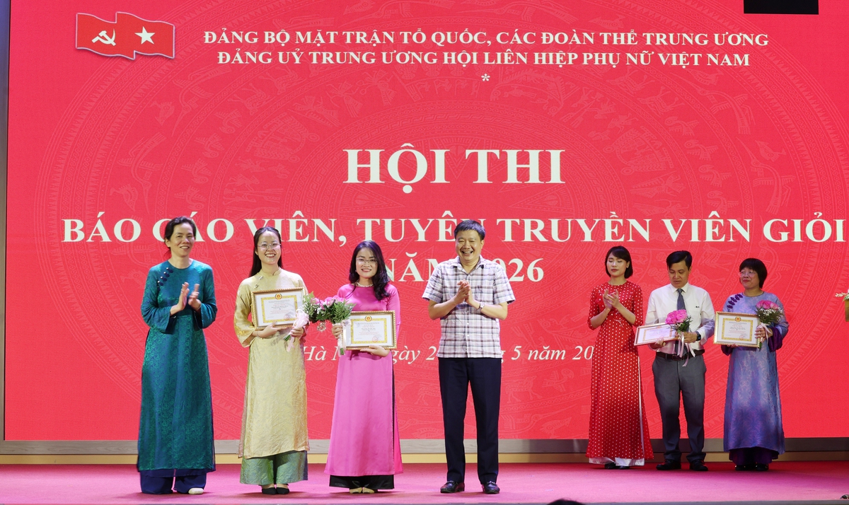 Đảng ủy TƯ Hội LHPN Việt Nam: Hội thi Báo cáo viên, Tuyên truyền viên giỏi năm 2026- Ảnh 9. Đảng ủy TƯ Hội LHPN Việt Nam: Hội thi Báo cáo viên, Tuyên truyền viên giỏi năm 2026- Ảnh 9.