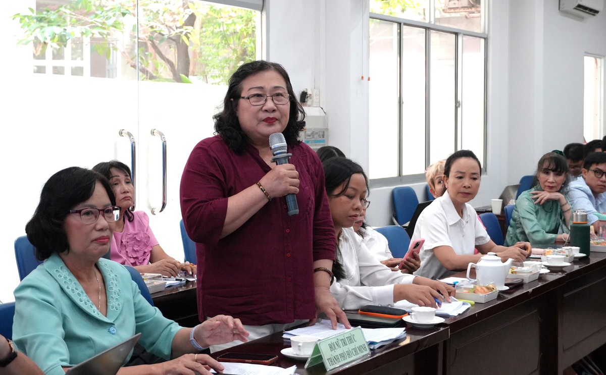 Phụ nữ TPHCM "gửi tâm huyết" vào dự thảo Luật Đô thị đặc biệt- Ảnh 2. Phụ nữ TPHCM "gửi tâm huyết" vào dự thảo Luật Đô thị đặc biệt- Ảnh 2.