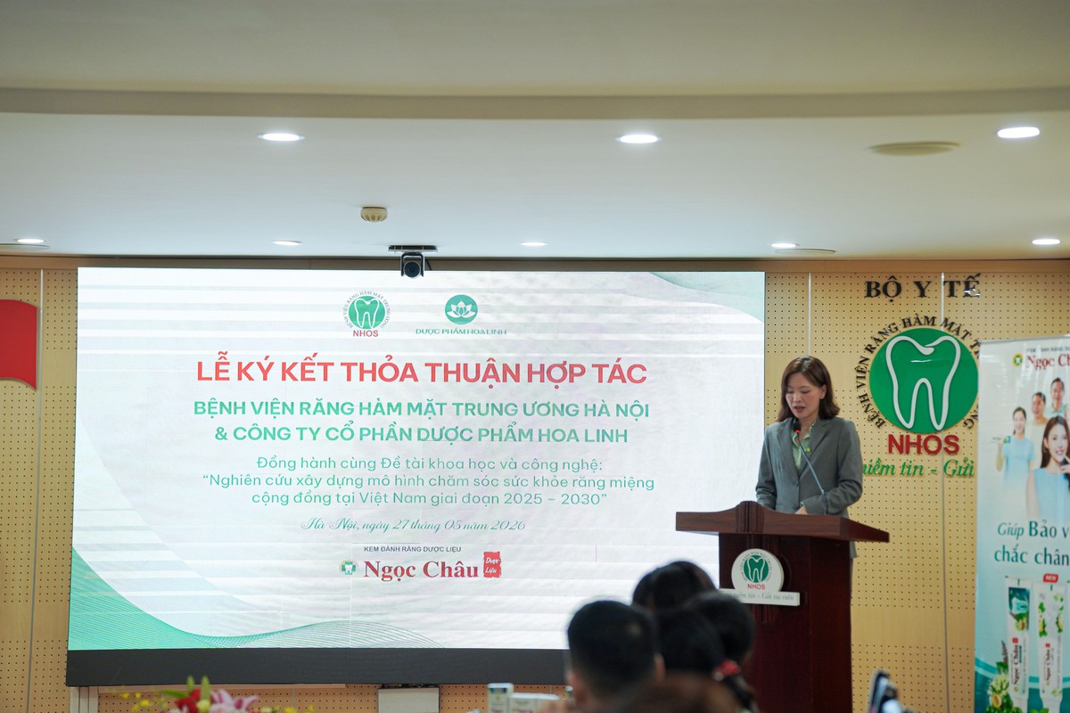 Ngọc Châu ký kết thỏa thuận hợp tác cùng Bệnh Viện Răng Hàm Mặt Trung Ương Hà Nội- Ảnh 4. Ngọc Châu ký kết thỏa thuận hợp tác cùng Bệnh Viện Răng Hàm Mặt Trung Ương Hà Nội- Ảnh 4.