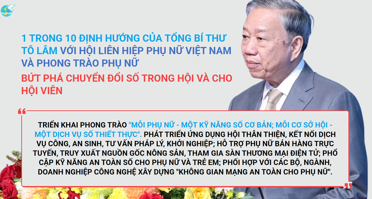 Thế trận lòng dân trên không gian mạng: Khi mỗi hội viên phụ nữ là một cột mốc số- Ảnh 1. Thế trận lòng dân trên không gian mạng: Khi mỗi hội viên phụ nữ là một cột mốc số- Ảnh 1.