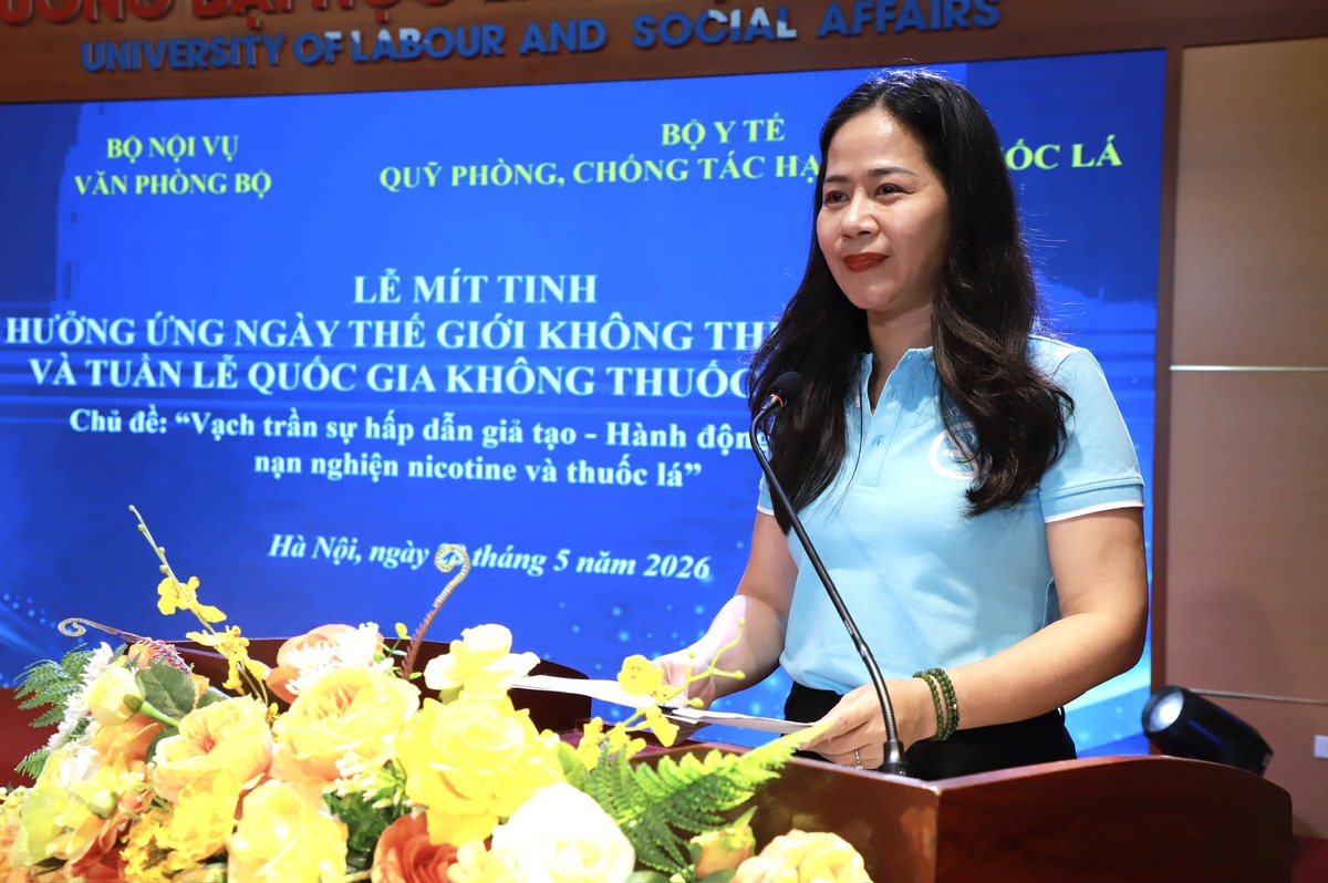 Bộ Nội vụ: Cán bộ, công chức, viên chức và người lao động cần gương mẫu nói không với thuốc lá- Ảnh 1. Bộ Nội vụ: Cán bộ, công chức, viên chức và người lao động cần gương mẫu nói không với thuốc lá- Ảnh 1.