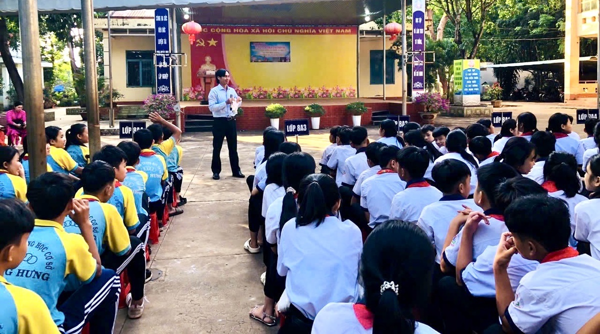 Đồng Nai tăng cường tuyên truyền tác hại thuốc lá đến học sinh- Ảnh 1.
Đồng Nai tăng cường tuyên truyền tác hại thuốc lá đến học sinh- Ảnh 1.