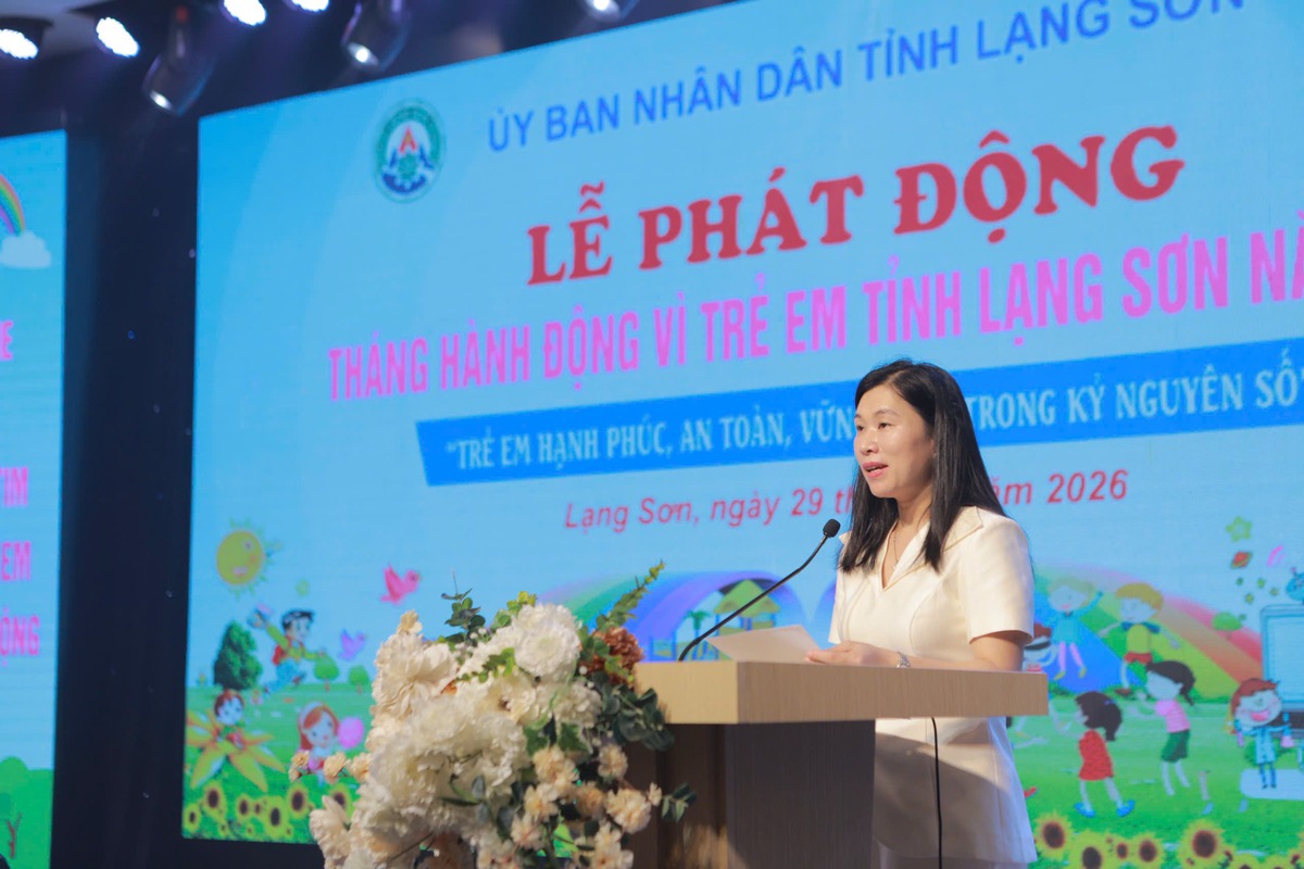 Lạng Sơn triển khai nhiều hoạt động chăm sóc, bảo vệ trẻ em - Ảnh 3. Lạng Sơn triển khai nhiều hoạt động chăm sóc, bảo vệ trẻ em - Ảnh 3.