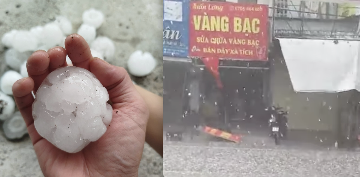 Mưa đá bất ngờ xuất hiện tại nhiều tỉnh thành- Ảnh 8.