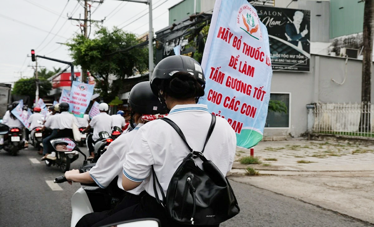 An Giang: Chung tay vì một môi trường không khói thuốc lá- Ảnh 2.