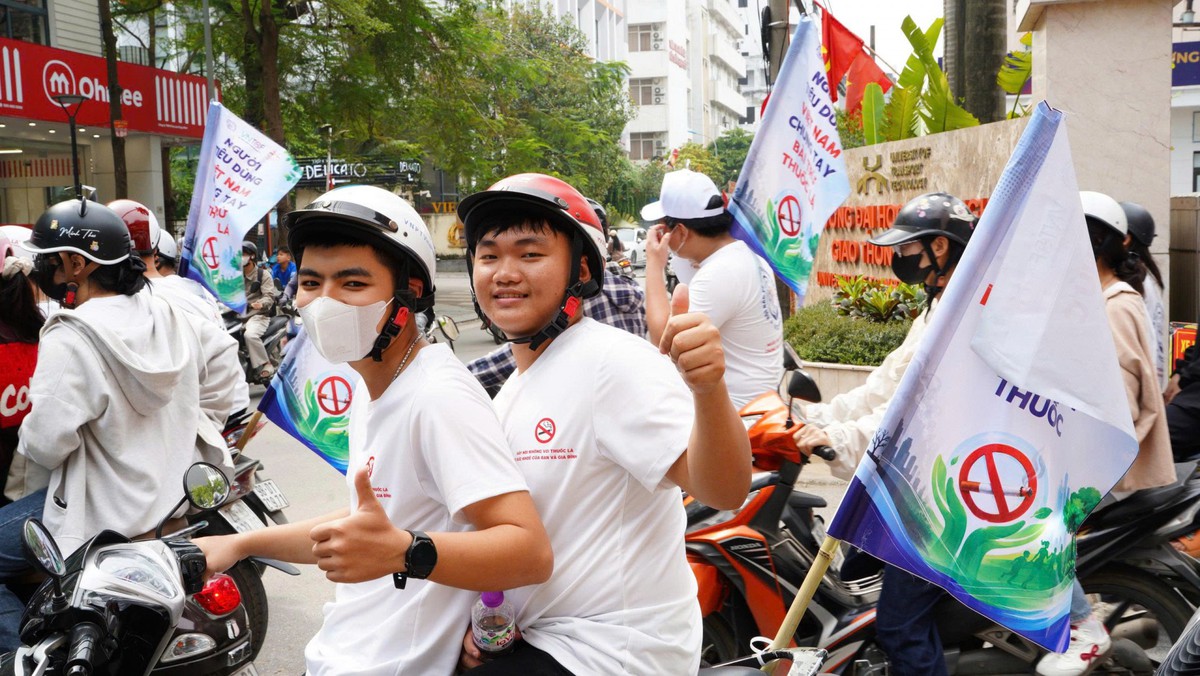 Lan tỏa thông điệp không khói thuốc trong môi trường đại học- Ảnh 2.