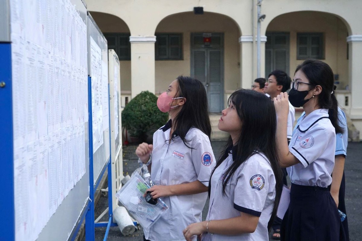 TPHCM: Hơn 40 trường có số thí sinh đăng ký nguyện vọng 1 thấp hơn chỉ tiêu được giao- Ảnh 1.
