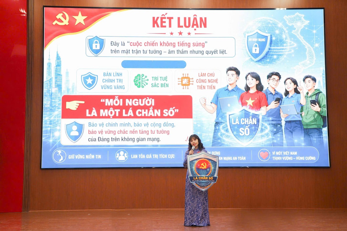 Sôi nổi Hội thi Báo cáo viên, tuyên truyền viên giỏi Đảng bộ Học viện Phụ nữ Việt Nam năm 2026- Ảnh 5.