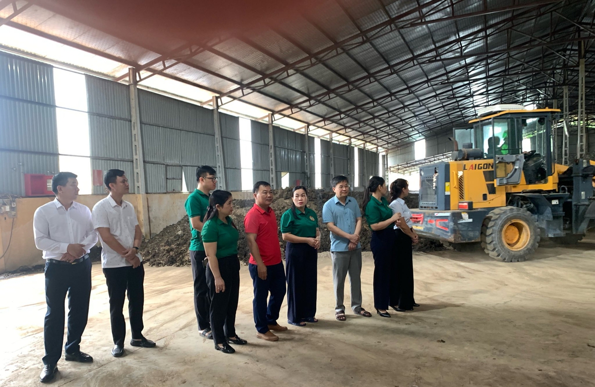Tuyên Quang: Hội Nông dân kiểm tra công trình chào mừng Đại hội MTTQ Việt Nam XI- Ảnh 1.
