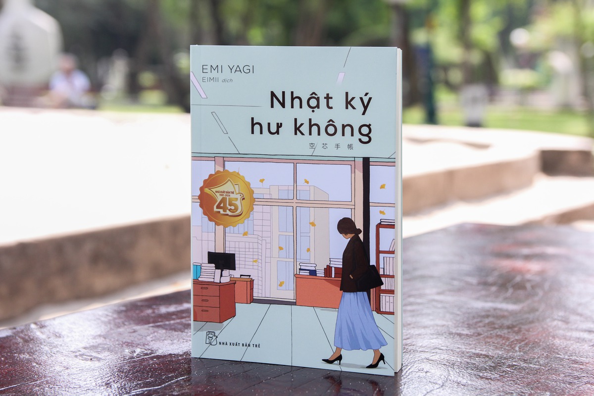 "Nhật ký hư không" là tiểu thuyết đoạt giải tác phẩm đầu tay hay nhất năm 2020 của giải Dazai Osamu, tôn vinh, phát hiện các tác phẩm văn học, tài năng văn chương mới. Ảnh: NXB