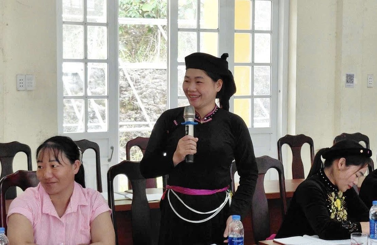 Cao Bằng: Tổng kết chương trình hỗ trợ nâng cao tỷ lệ tập hợp phụ nữ tham gia tổ chức Hội - Ảnh 2.