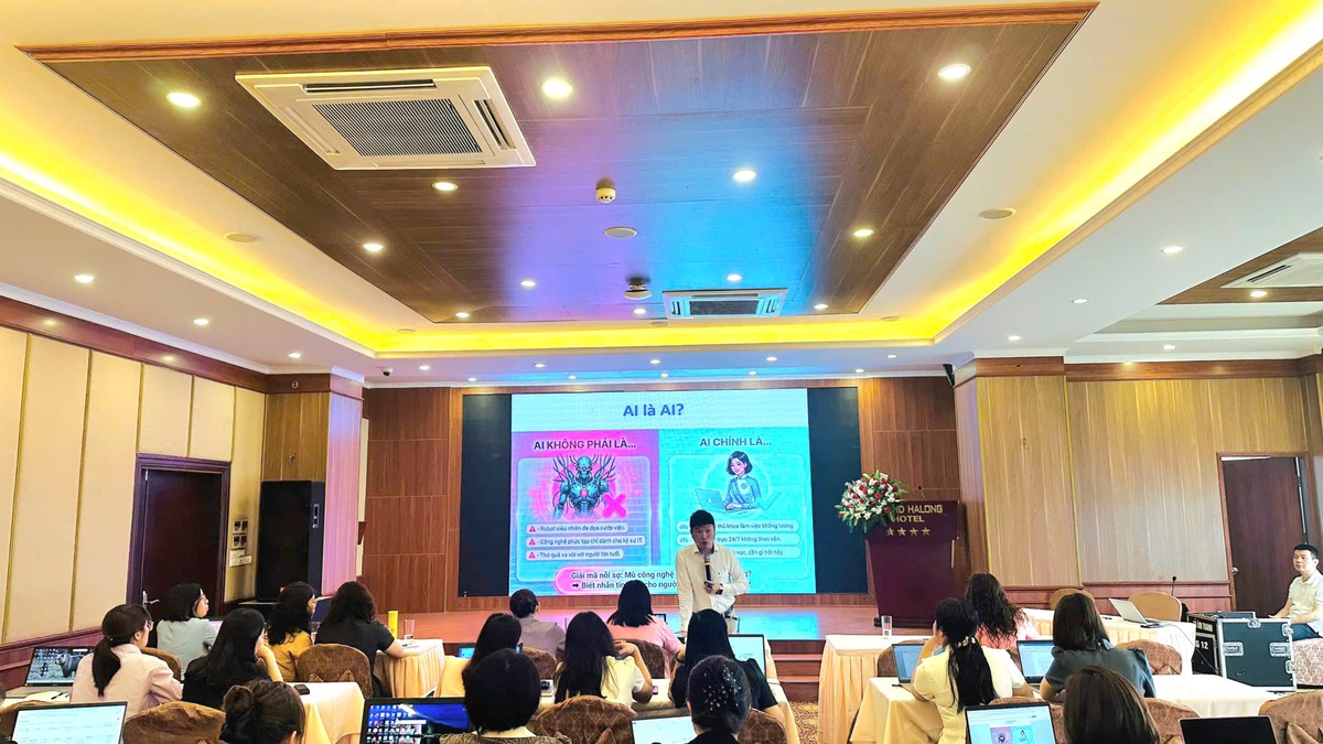 Hội LHPN Việt Nam tập huấn ứng dụng AI cho lãnh đạo, cán bộ Hội khu vực phía Bắc- Ảnh 2.
