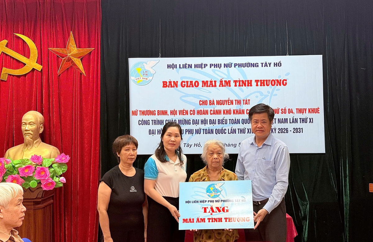 Mái nhà mới cho nữ thương binh giữa lòng Tây Hồ- Ảnh 1.