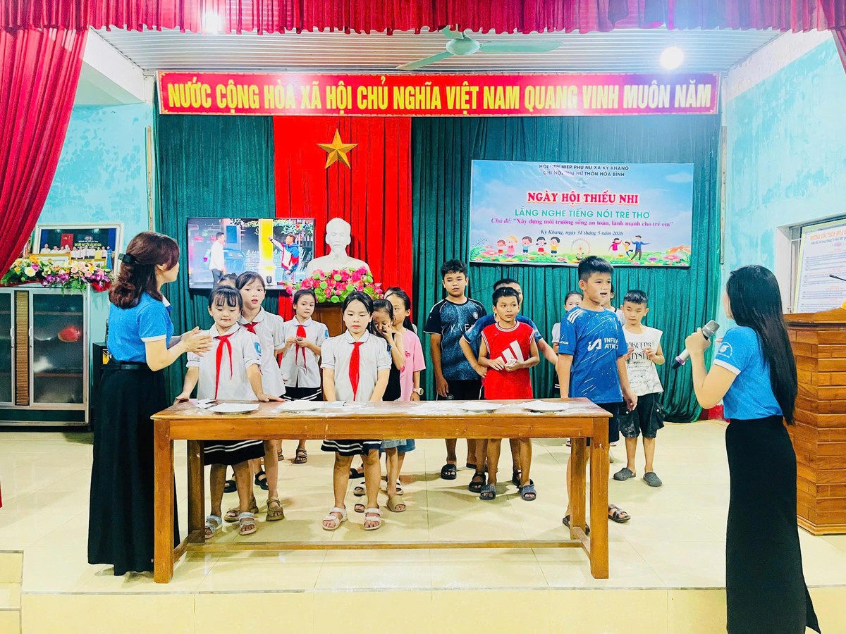Phụ nữ Hà Tĩnh lan tỏa yêu thương trong Tháng hành động vì trẻ em- Ảnh 3. Phụ nữ Hà Tĩnh lan tỏa yêu thương trong Tháng hành động vì trẻ em- Ảnh 3.
