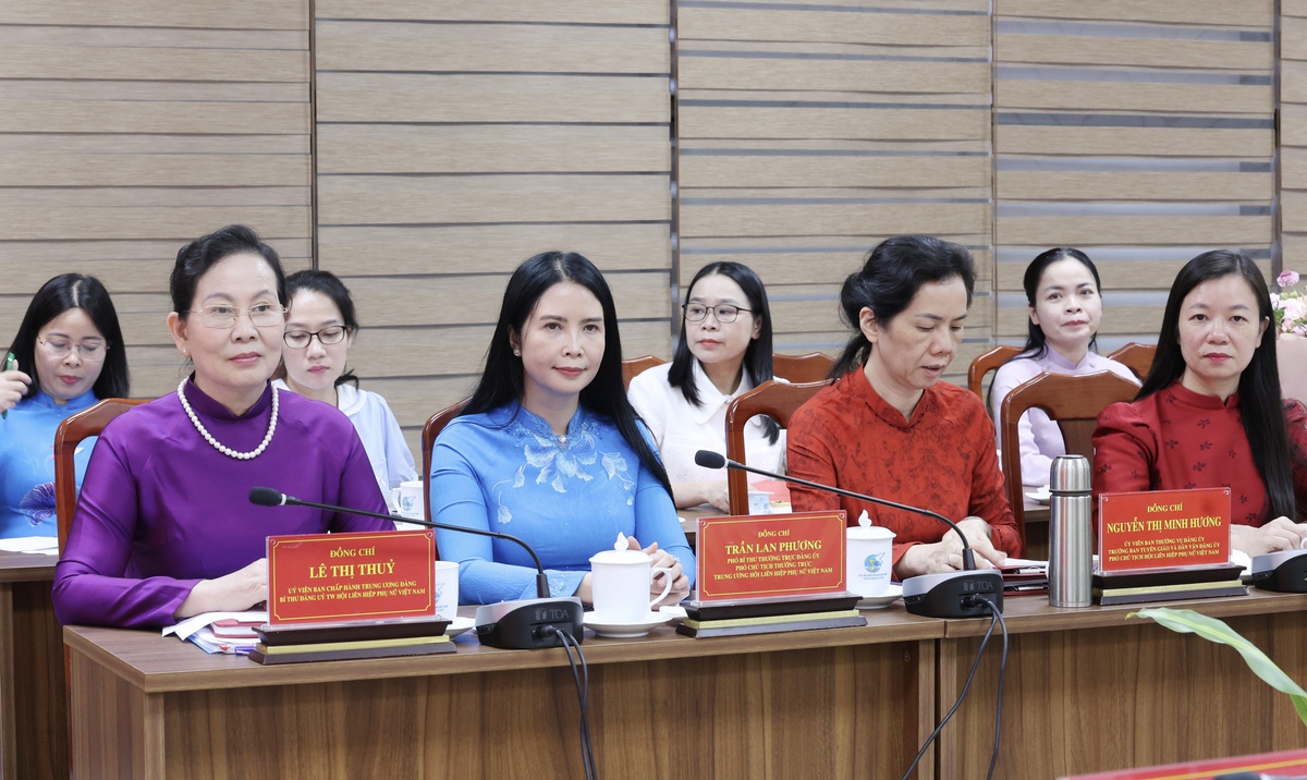 Đồng chí Trần Lan Phương giữ chức Phó Bí thư Thường trực Đảng ủy Trung ương Hội LHPN Việt Nam- Ảnh 2.