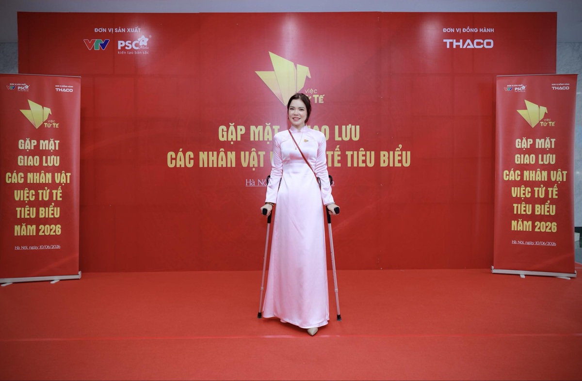 Bế Thị Băng: Cô gái một chân đi gieo yêu thương- Ảnh 2. Bế Thị Băng: Cô gái một chân đi gieo yêu thương- Ảnh 2.