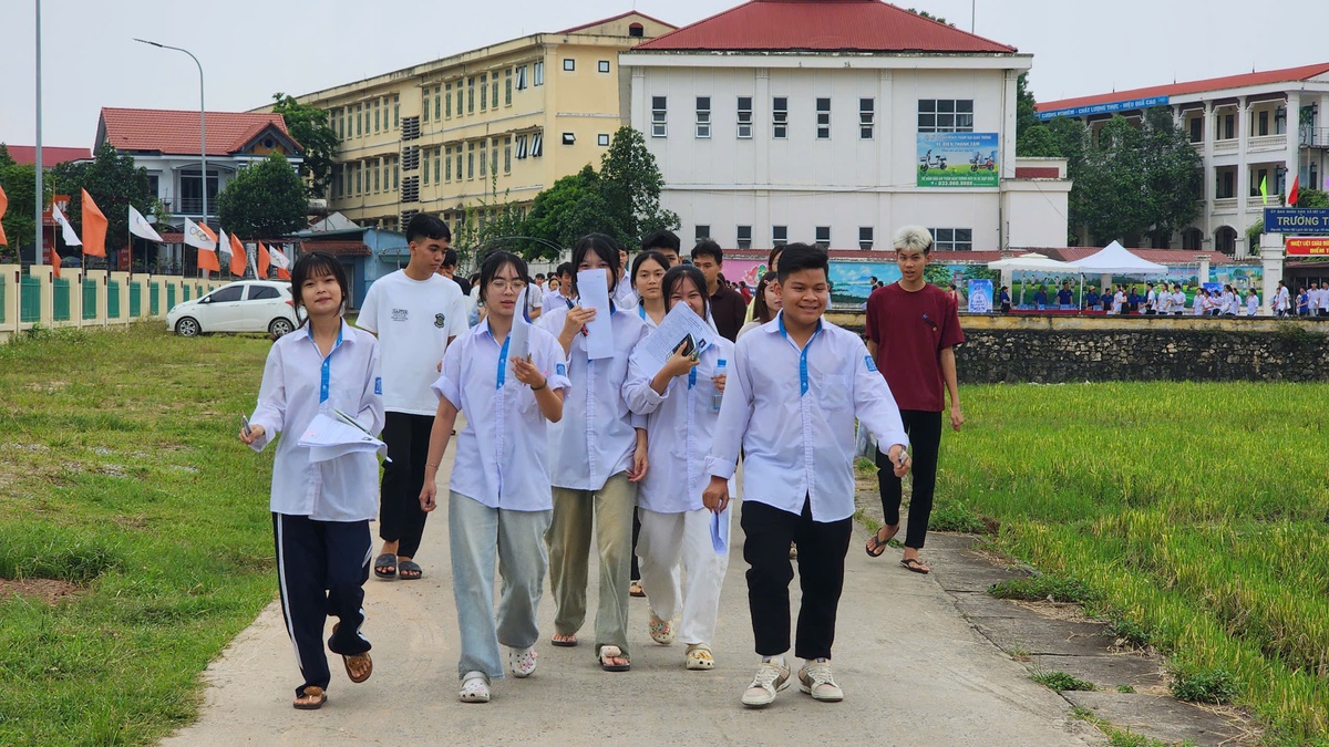 Thi tốt nghiệp THPT 2026: Thí sinh đánh giá đề thi Toán vừa sức, ít câu hỏi phân hóa - Ảnh 1.