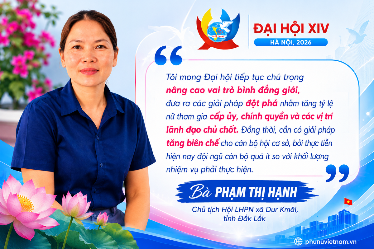 Phụ nữ Đắk Lắk kỳ vọng nhiều giải pháp thiết thực từ  Đại hội Phụ nữ toàn quốc XIV - Ảnh 1.