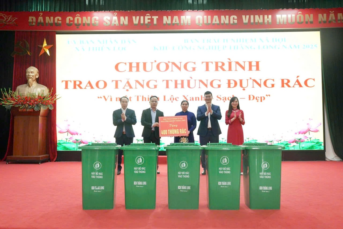 Xã Thiên Lộc nỗ lực bảo vệ môi trường, xây dựng địa phương xanh – sạch – đẹp - Ảnh 3.