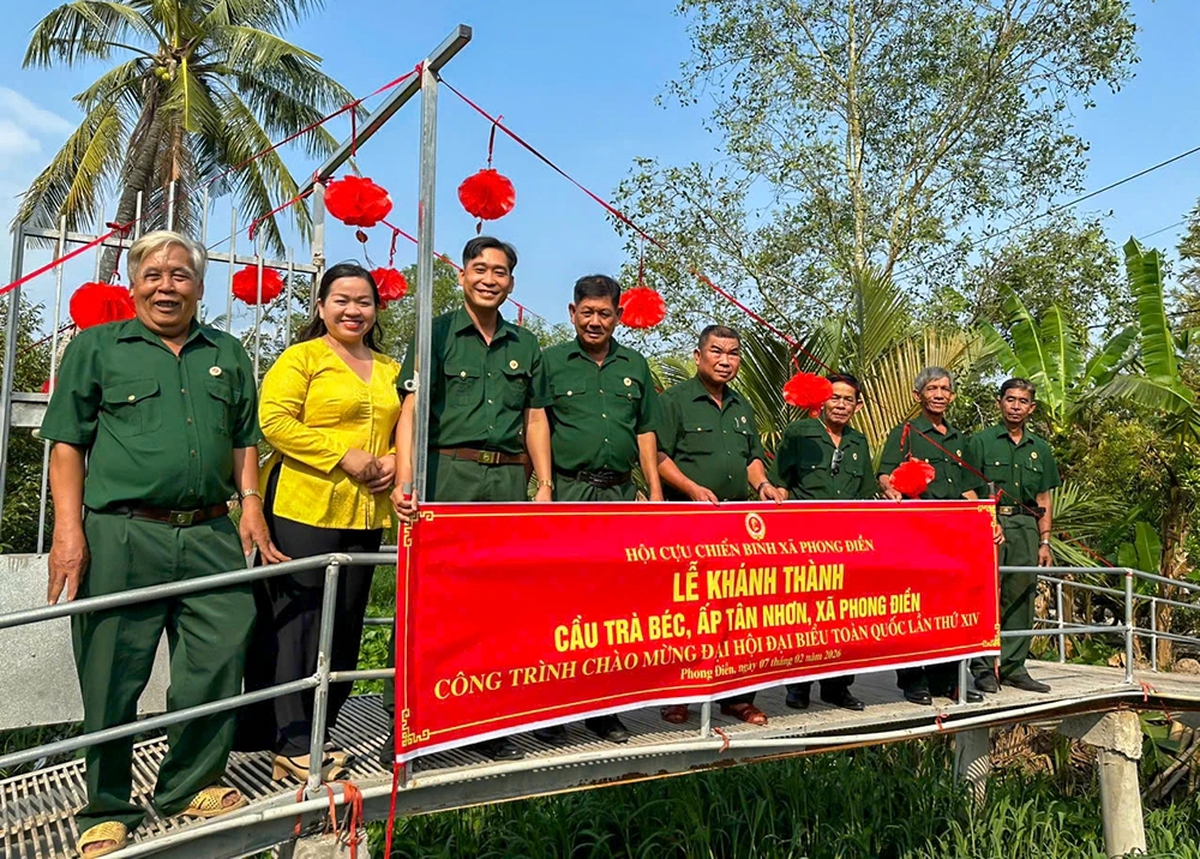 Hội Cựu chiến binh Việt Nam: Dấu ấn nhiệm kỳ 2022-2027 - Ảnh 4.