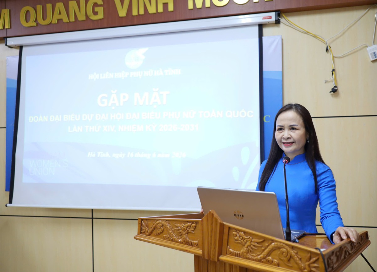 Hà Tĩnh gặp mặt Đoàn đại biểu dự Đại hội đại biểu Phụ nữ toàn quốc lần thứ XIV - Ảnh 1.