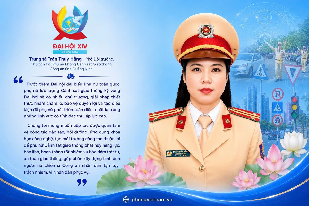 Phụ nữ Công an Quảng Ninh gửi gắm niềm tin và mong đợi tới Đại hội- Ảnh 3.