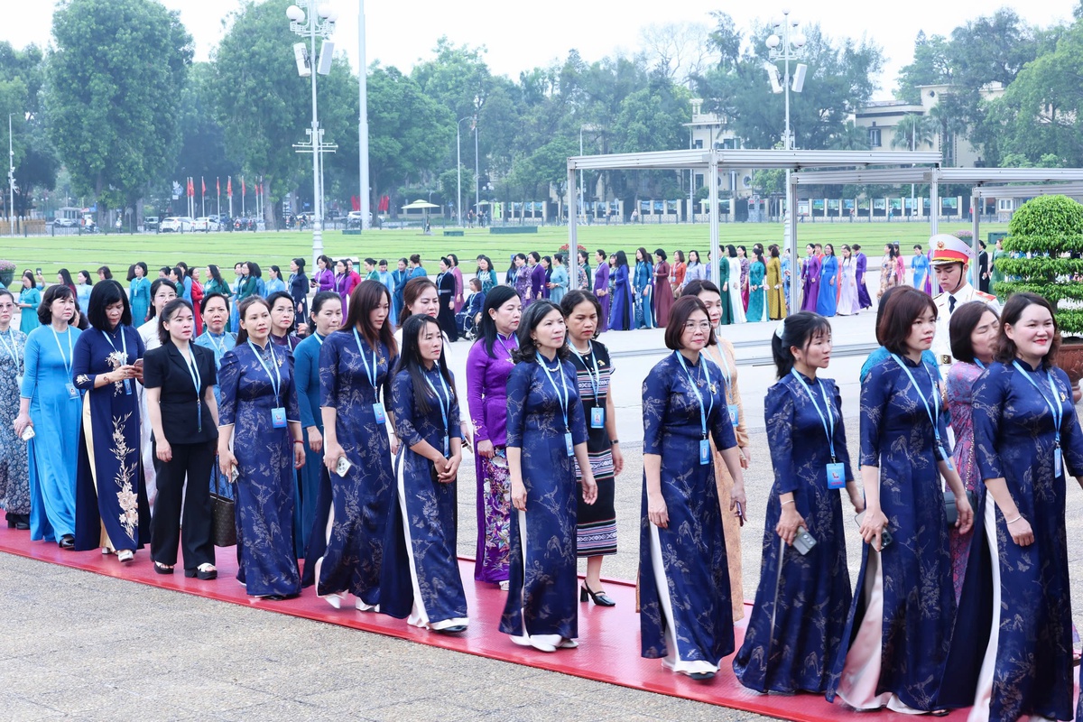 Tự hào mang tiếng nói của phụ nữ cả nước đến Đại hội XIV - Ảnh 1.