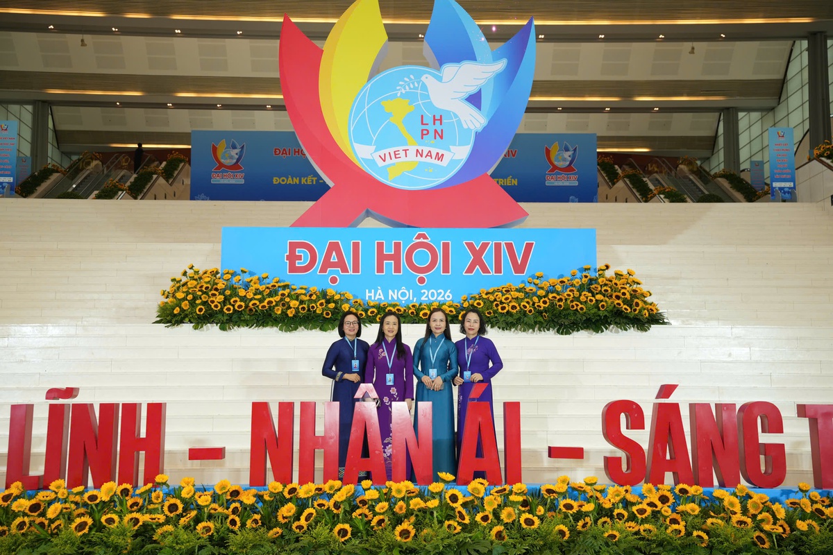 Sắc màu hội tụ trước giờ G khai mạc Đại hội đại biểu Phụ nữ toàn quốc lần thứ XIV - Ảnh 9.