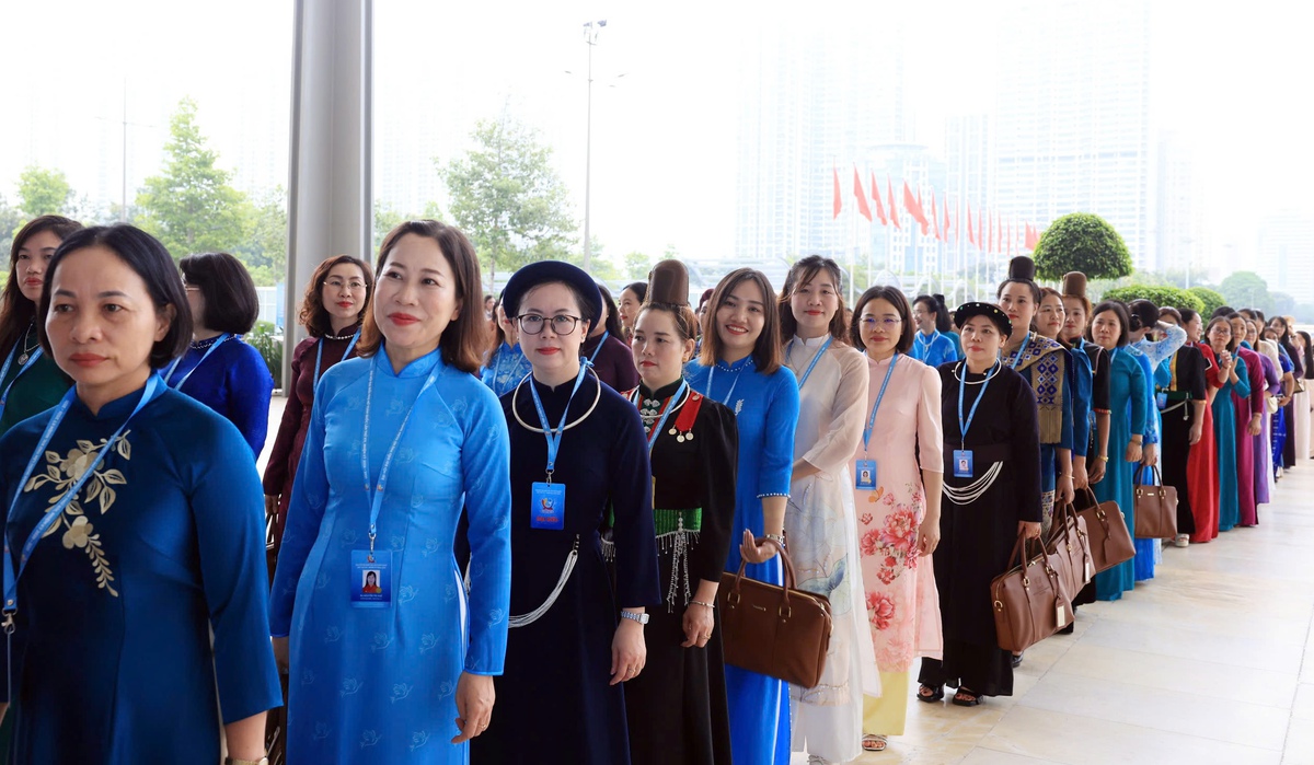 Rộn ràng Ngày hội lớn của Phụ nữ Việt Nam - Ảnh 1.