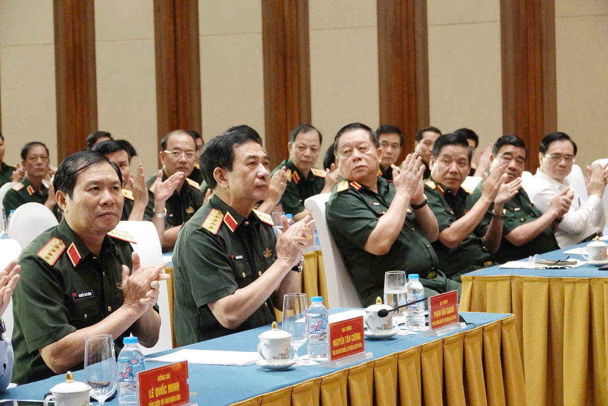 Quân ủy Trung ương - Bộ Quốc phòng gặp mặt các cơ quan thông tấn, báo chí - Ảnh 1.