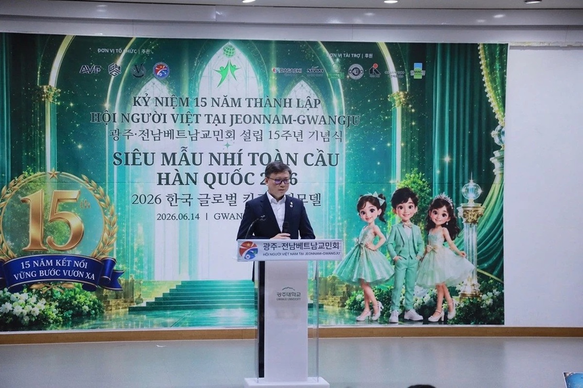 Celebration of 5th Anniversary of the Vietnamese Association in Jeonnam - Gwangju - Ảnh 1.
