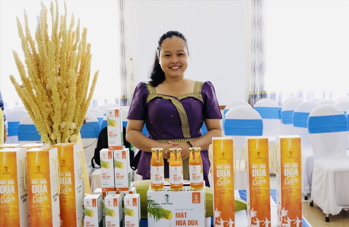 Phụ nữ Khmer vượt khó, làm giàu từ tài nguyên bản địa - Ảnh 2.
