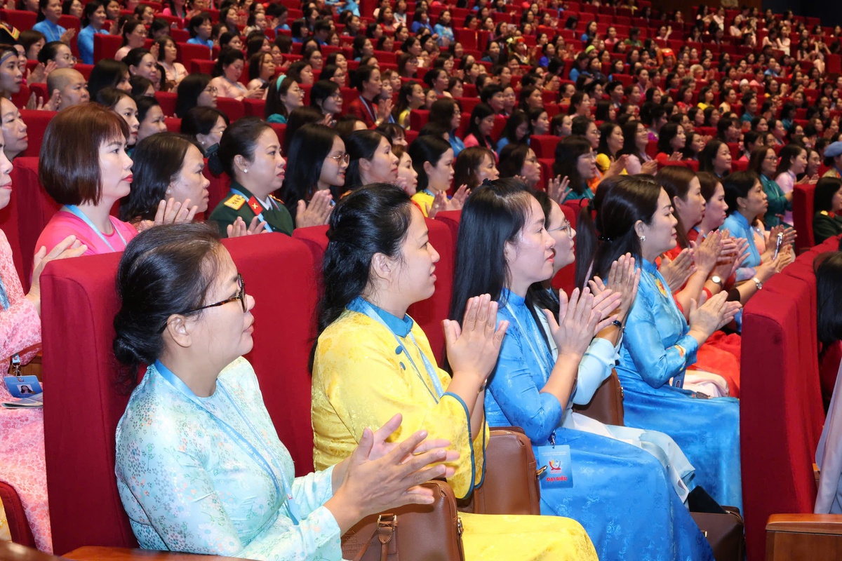 Khai mạc phiên trọng thể Đại hội đại biểu Phụ nữ toàn quốc lần thứ XIV - Ảnh 6.