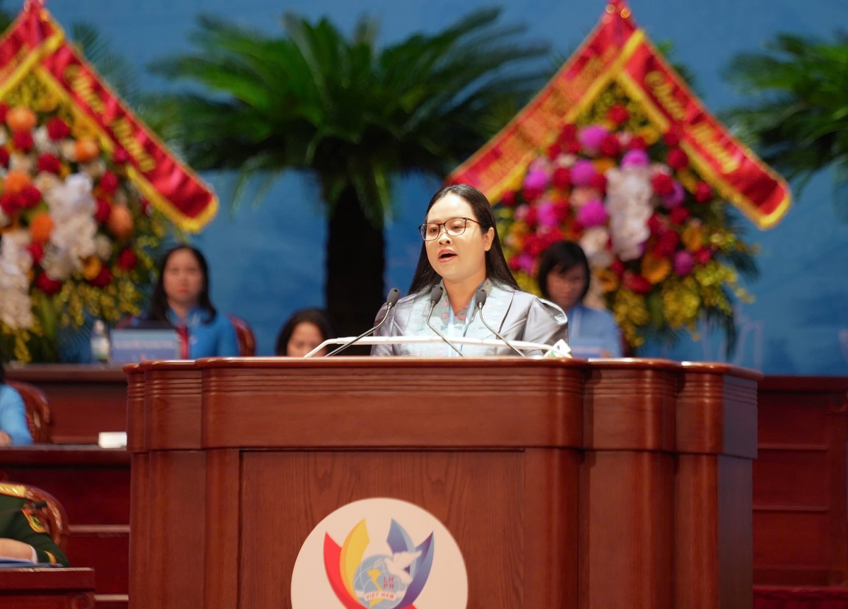 Những hình ảnh đẹp của phiên trọng thể Đại hội đại biểu Phụ nữ toàn quốc lần thứ XIV - Ảnh 20.