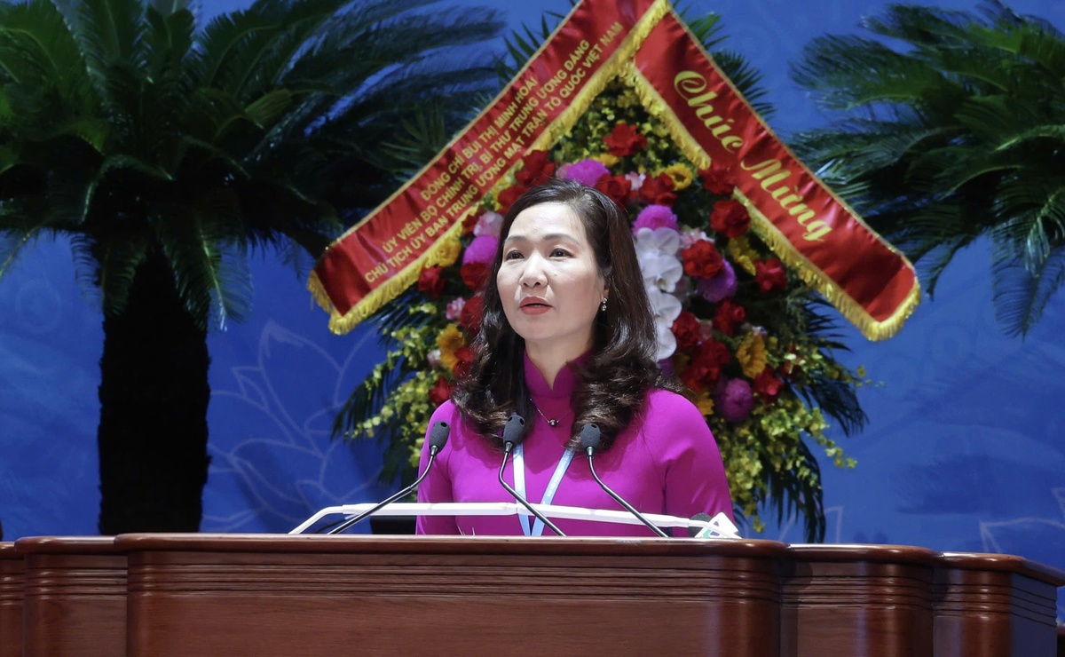 Những hình ảnh đẹp của phiên trọng thể Đại hội đại biểu Phụ nữ toàn quốc lần thứ XIV - Ảnh 21.