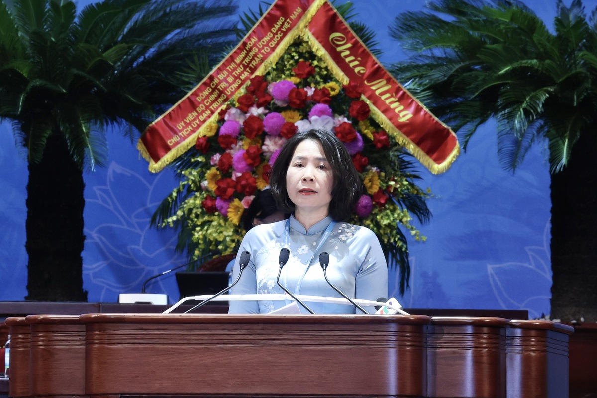 Những hình ảnh đẹp của phiên trọng thể Đại hội đại biểu Phụ nữ toàn quốc lần thứ XIV - Ảnh 19.