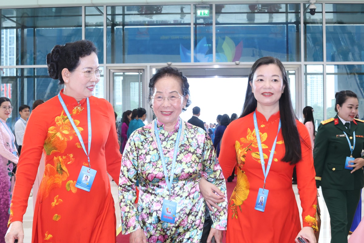 Lãnh đạo Đảng, Nhà nước dự Đại hội đại biểu Phụ nữ toàn quốc lần thứ XIV - Ảnh 8.