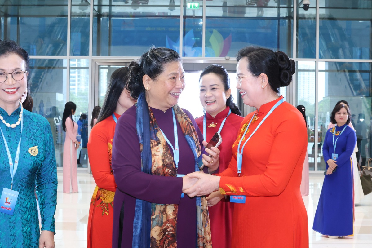Lãnh đạo Đảng, Nhà nước dự Đại hội đại biểu Phụ nữ toàn quốc lần thứ XIV - Ảnh 6.