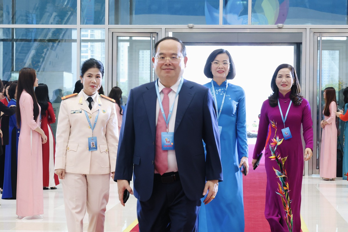 Lãnh đạo Đảng, Nhà nước dự Đại hội đại biểu Phụ nữ toàn quốc lần thứ XIV - Ảnh 10.