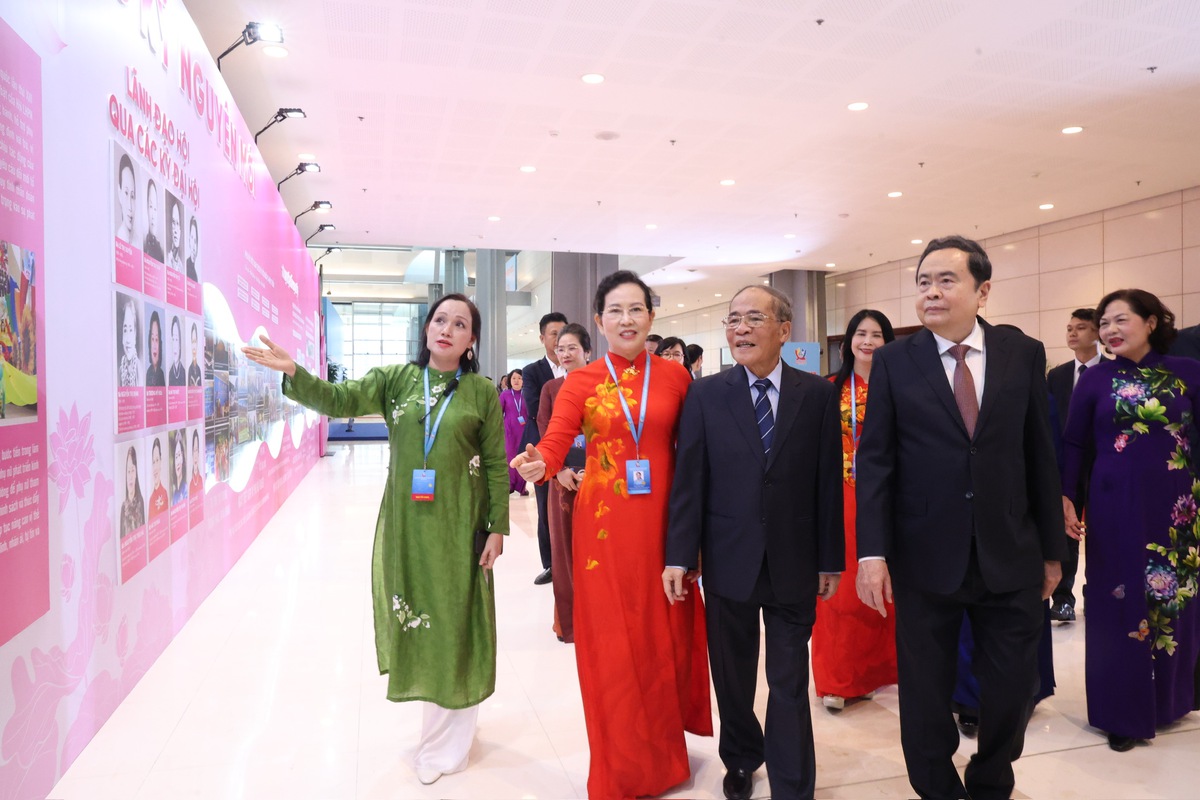 Lãnh đạo Đảng, Nhà nước dự Đại hội đại biểu Phụ nữ toàn quốc lần thứ XIV - Ảnh 3.