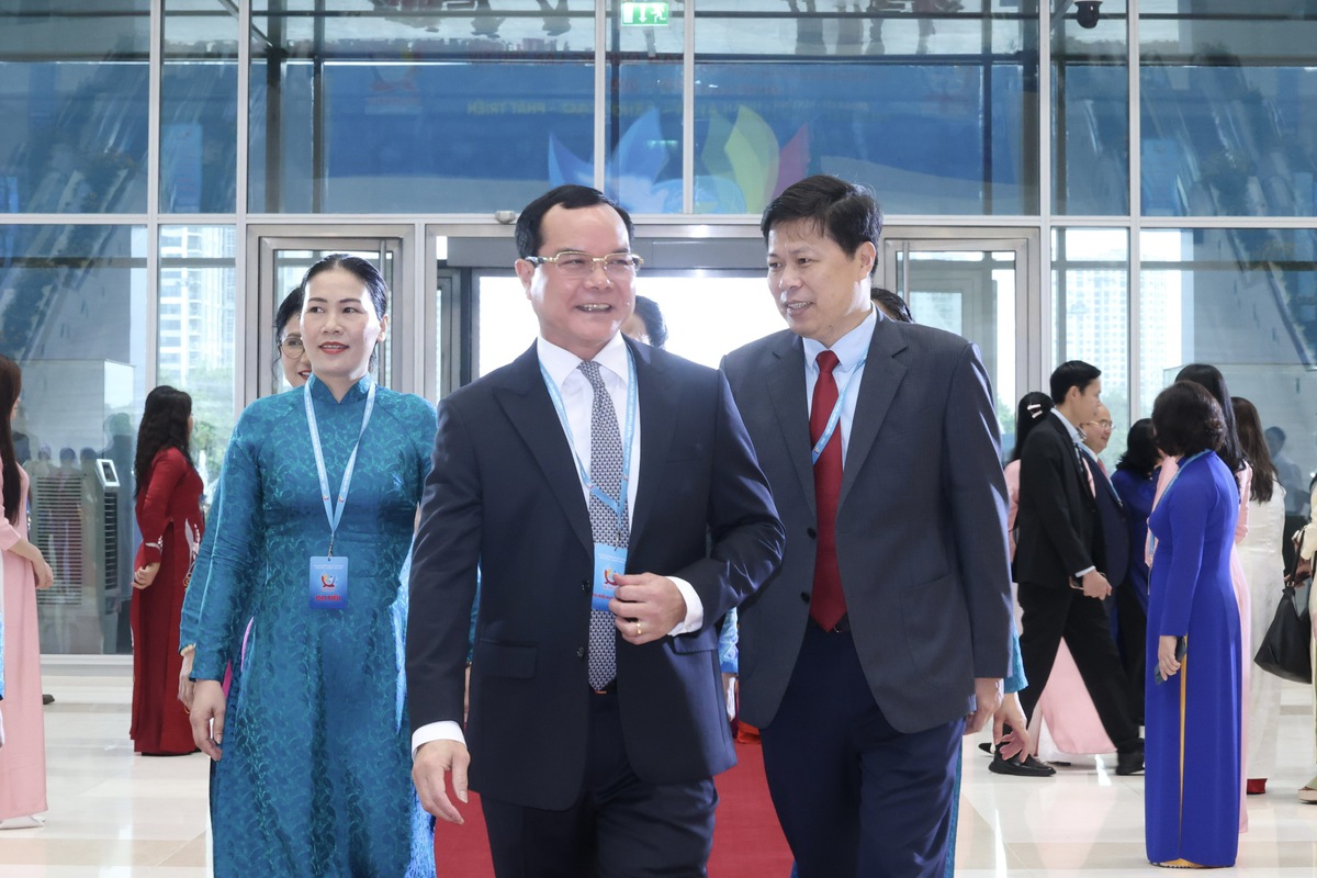 Lãnh đạo Đảng, Nhà nước dự Đại hội đại biểu Phụ nữ toàn quốc lần thứ XIV - Ảnh 12.