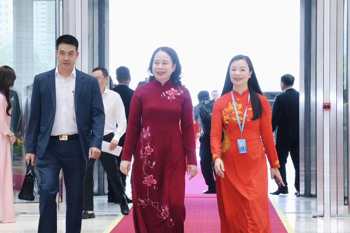 Lãnh đạo Đảng, Nhà nước dự Đại hội đại biểu Phụ nữ toàn quốc lần thứ XIV - Ảnh 9.