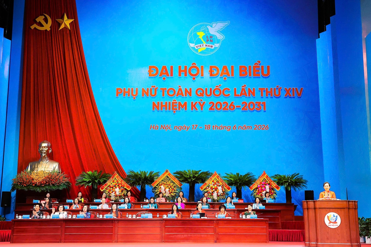 Những hình ảnh đẹp của phiên trọng thể Đại hội đại biểu Phụ nữ toàn quốc lần thứ XIV - Ảnh 14.