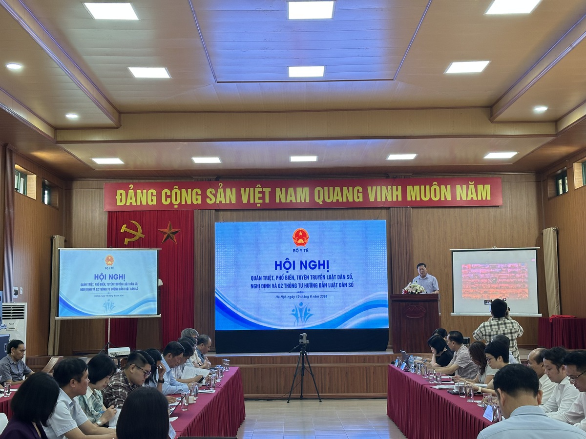 Luật Dân số tạo nền tảng cho giai đoạn phát triển mới của công tác dân số - Ảnh 1.