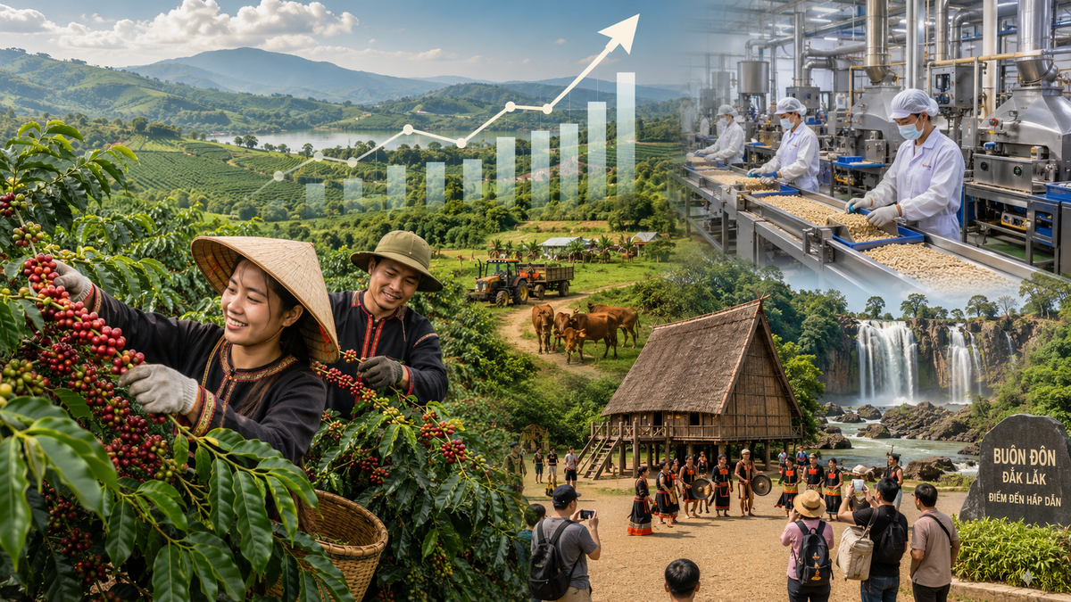 Đắk Lắk tiếp tục giữ đà tăng trưởng, tháo gỡ các vấn đề dân sinh- Ảnh 1. Đắk Lắk tiếp tục giữ đà tăng trưởng, tháo gỡ các vấn đề dân sinh- Ảnh 1.
