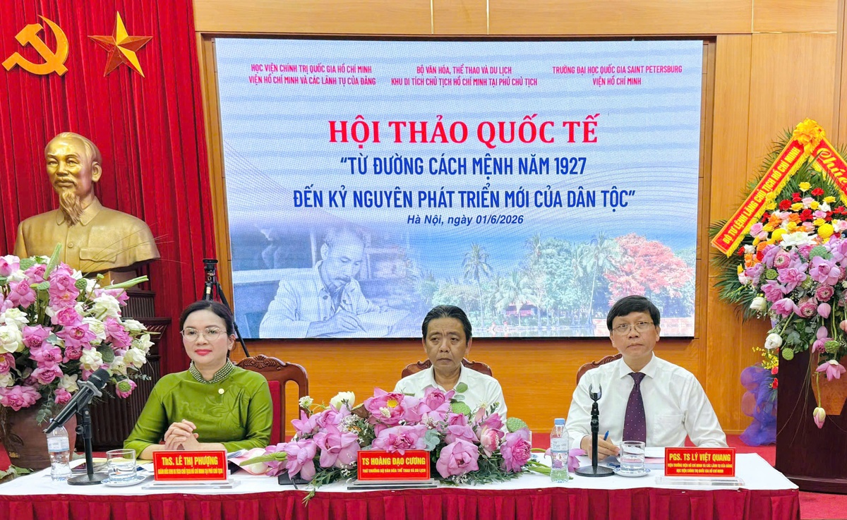 Hội thảo khoa học quốc tế "Từ Đường cách mệnh năm 1927 đến kỷ nguyên phát triển mới của dân tộc" Hội thảo khoa học quốc tế "Từ Đường cách mệnh năm 1927 đến kỷ nguyên phát triển mới của dân tộc"