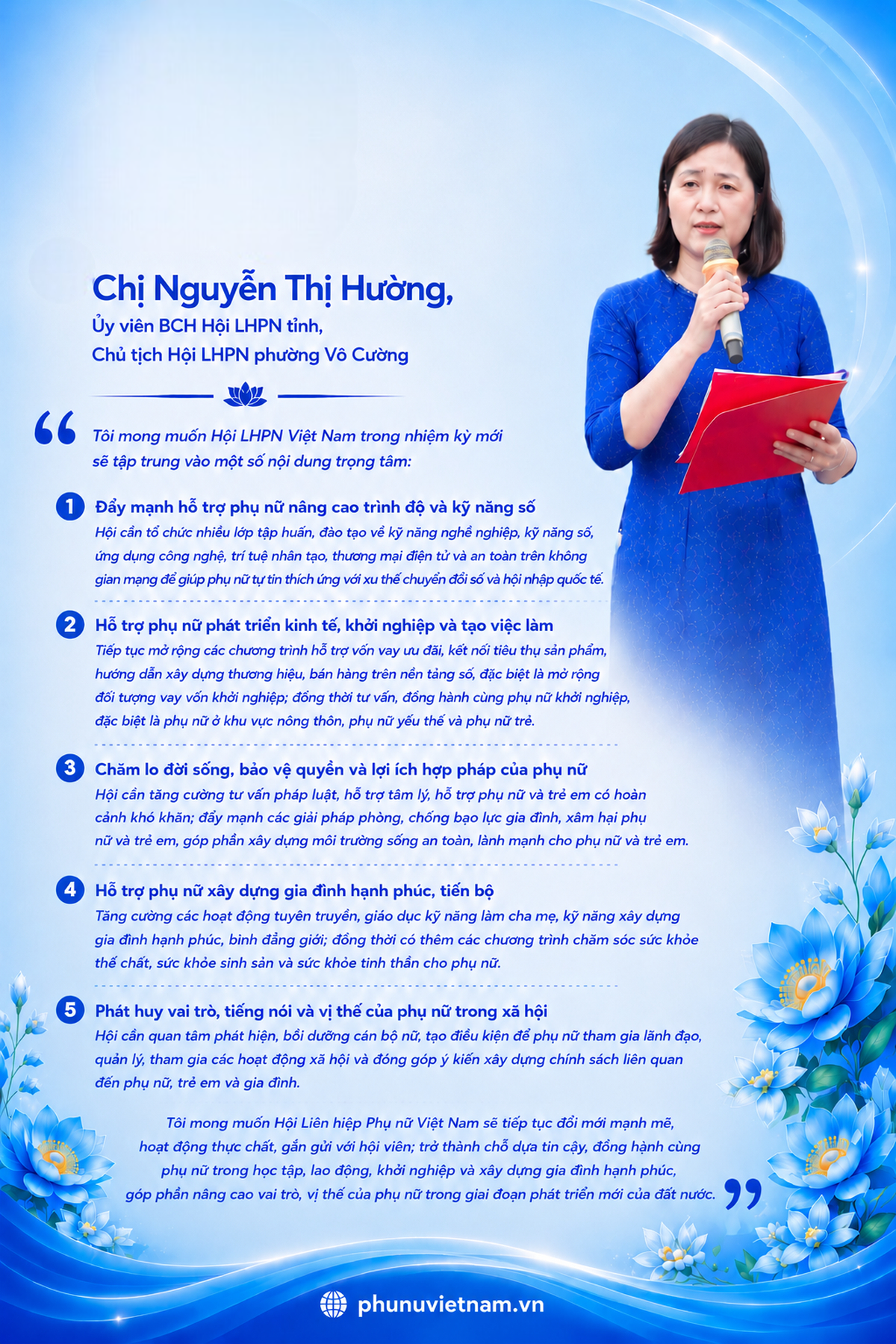 Mong phụ nữ vùng dân tộc thiểu số và các nhóm yếu thế có thêm cơ hội vươn lên - Ảnh 3.