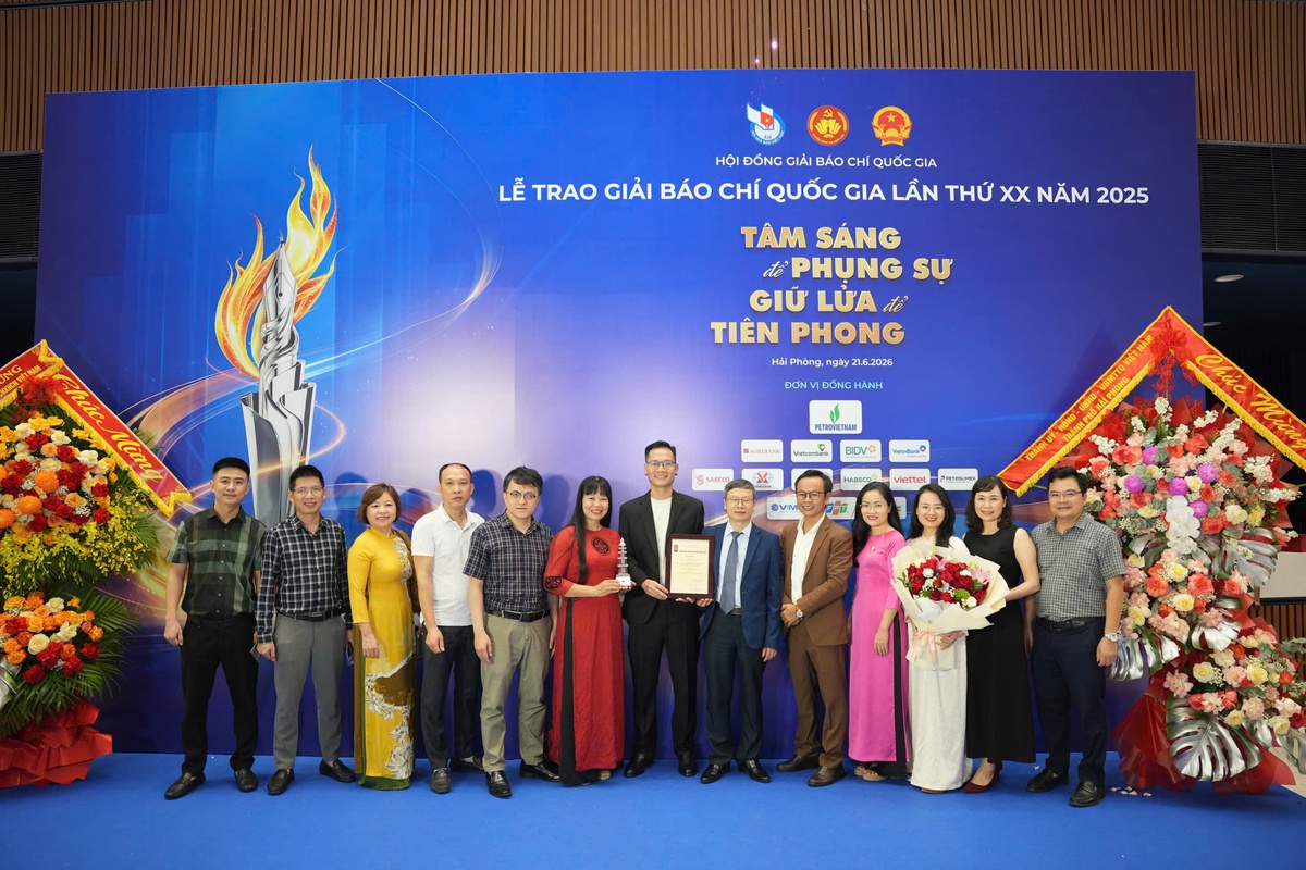 Báo Phụ nữ Việt Nam đoạt giải C Giải Báo chí quốc gia lần thứ XX- Ảnh 1. Báo Phụ nữ Việt Nam đoạt giải C Giải Báo chí quốc gia lần thứ XX- Ảnh 1.